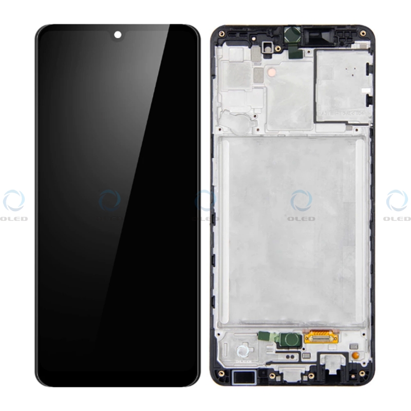 Pantalla Completa Con Marco Para Samsung A A Negra Original